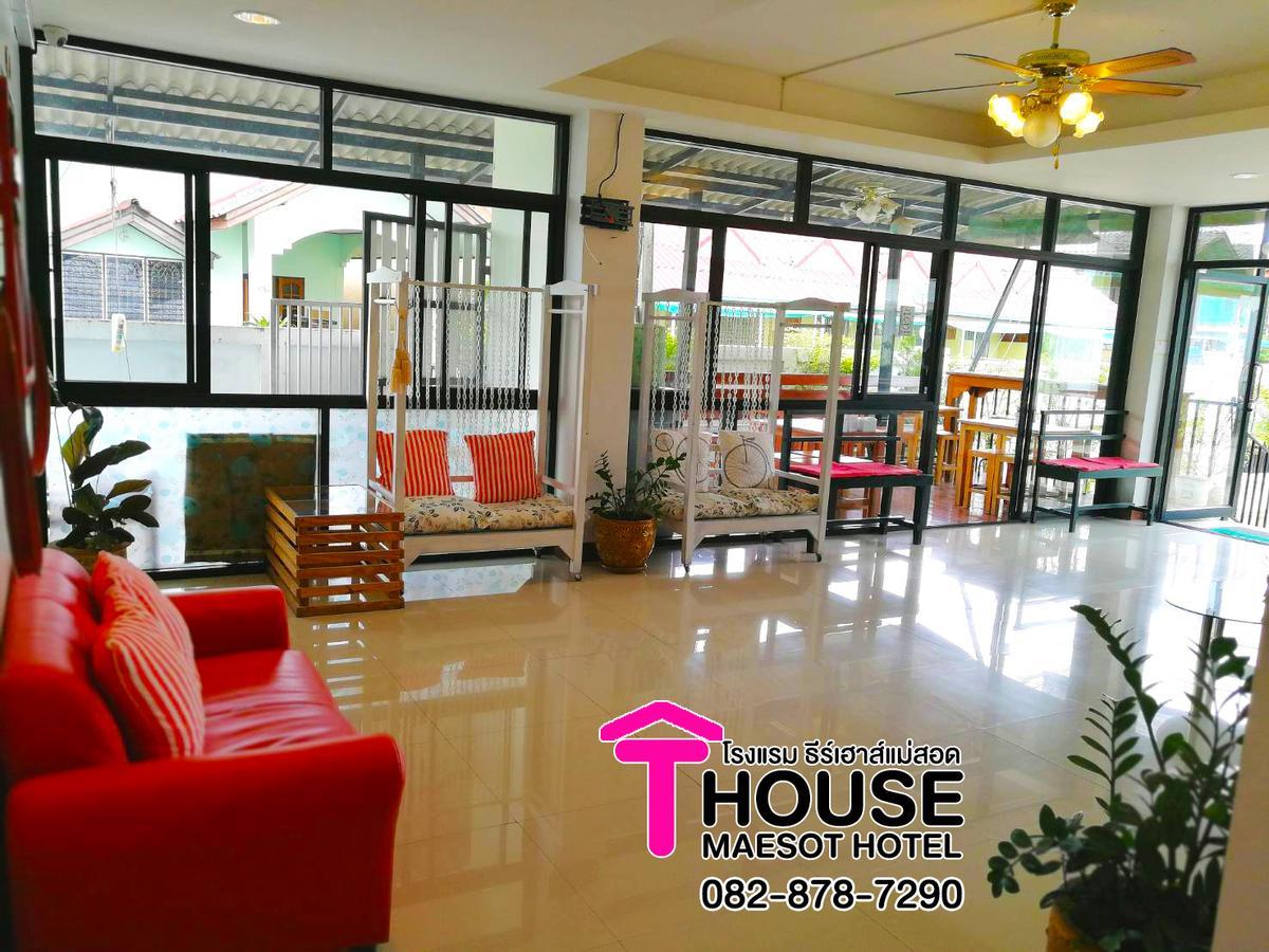 T. House Hotel Mae Sot Luaran gambar