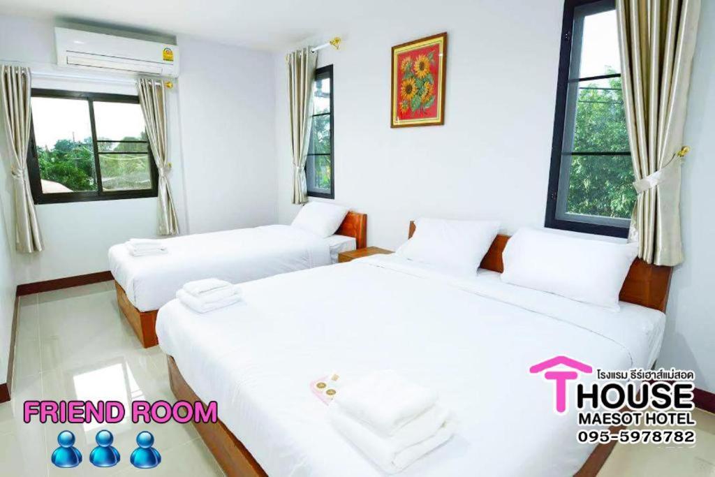 T. House Hotel Mae Sot Luaran gambar