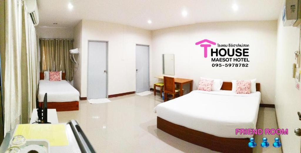 T. House Hotel Mae Sot Luaran gambar
